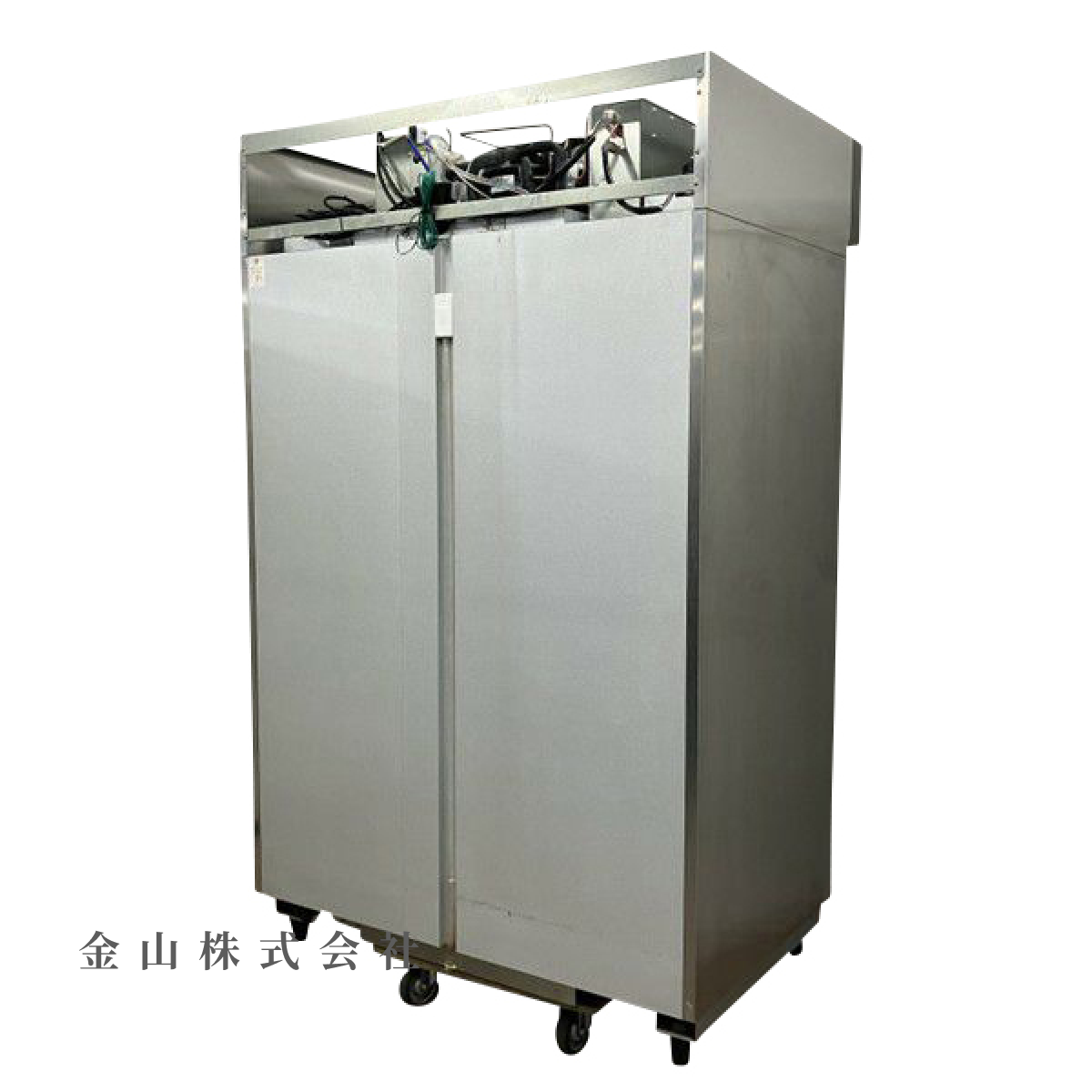 3 大和冷機 スライド扉式縦型冷蔵庫 オートくん 401CD-SA-EC